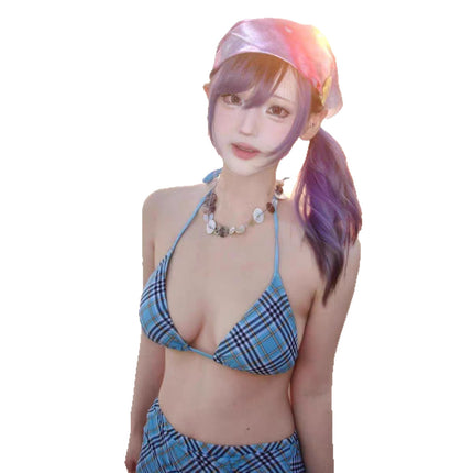 Source Manufacturer Split Bikini Sexy and Beautiful Swimsuit for Women with Small Breasts Push-Up Beach Resort Hot Spring Swimsuit for Women