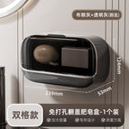 Translucent gray brown gray [long style]
