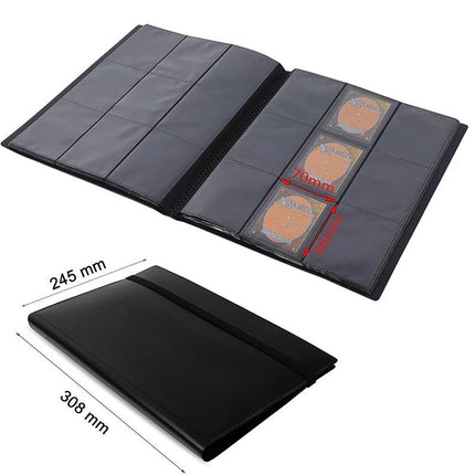 Junmei Spot 9 Large-Capacity Card A5 Storage Book 9 Palace Grids Collection Game Pokemon Ultraman A4 Card Book