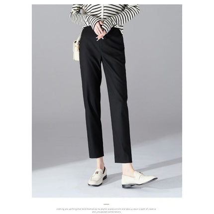 Counter quality commuter pipe pants women's suit pants 2025 spring and summer new all-match straight casual pants for children