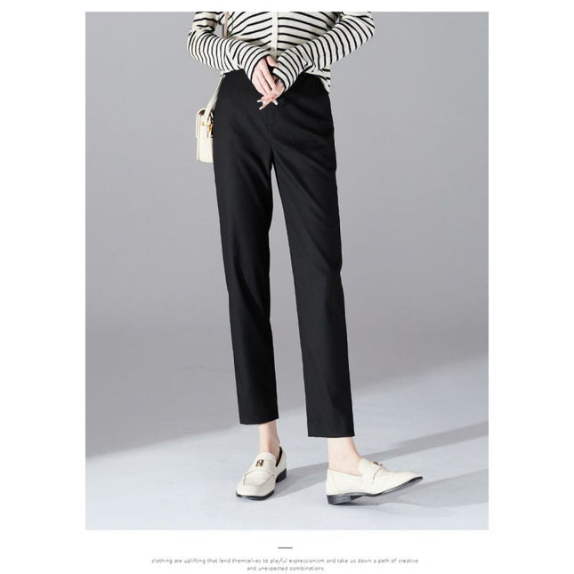 Counter quality commuter pipe pants women's suit pants 2025 spring and summer new all-match straight casual pants for children