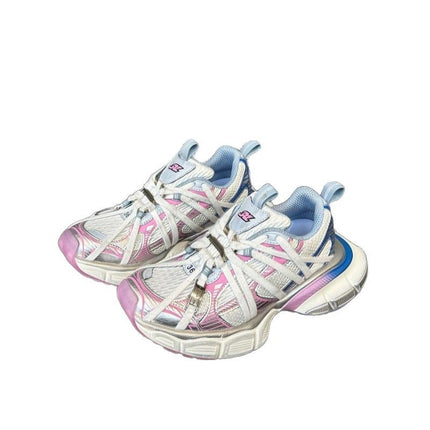 Bajia Daddy Shoes Ins Super Popular Spider-Man Strap Small Flying Tail Casual Sports Shoes Metallic Thick-Soled Women's Shoes Trbottomy