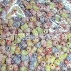 Mixed colors randomly / 61 skull 7*9mm 0.5kg about 1800 pieces