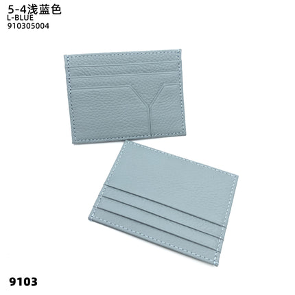 2025 Cross-Border Hot-Selling Ultra-Thin Creative Leather Card Holder Men's Commuter Bag First-Layer Cowhide Women's High-End Card Holder