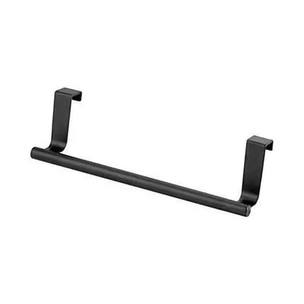 Ready-Made No-Drill Towel Rack Wardrobe Kitchen Cabinet Storage Rack Over-The-Door Bathroom