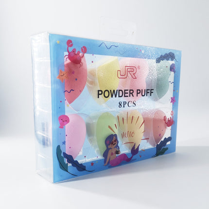 Pvc Boxed Beauty Egg Wholesale Non-Eating Powder Makeup Egg Gourd Sponge Wet and Dry Powder Puff Factory Direct Sale