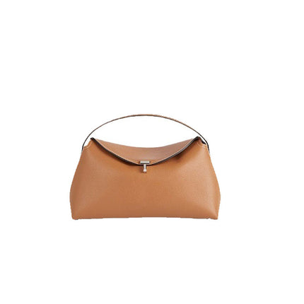 In-Stock to Pillow Bag New Handbag Simple Crossbody Bag Fashion Shoulder Bag Genuine Leather Women's Bag Portable Tote Bag