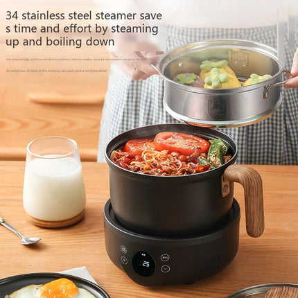 Cross-border 110V/220V English packaging household full-automatic multifunctional split 1.8-liter electric cooking pot European, British and American regulations