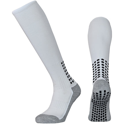 Adult Thickened Towel-Soled Long Tube Soccer Socks for Practical Professional Matches, High Tube Sports Socks, Wear-Resistant and Breathable