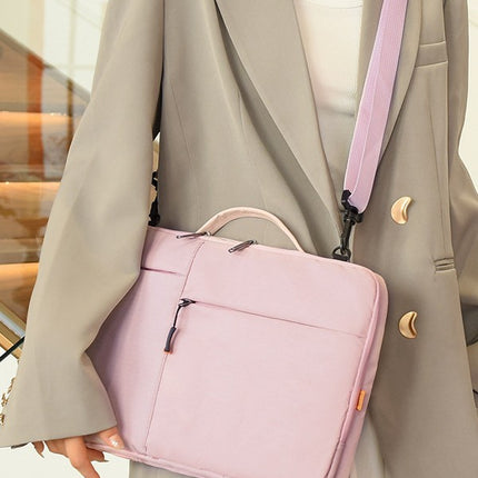 Cross-Border Laptop Bag, Large Capacity, Multi-Pocket Tablet Storage Bag, Fashionable and Versatile Notebook Liner Bag
