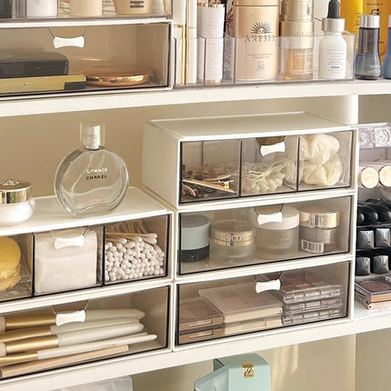 Mirror Cabinet Storage Box Drawer Cosmetic Mask Lipstick Storage Rack Desktop Toilet Bathroom Washstand Fit Box
