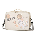 Beige kitten [expandable + diagonal strap]
