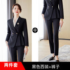 Black suit + pants / S