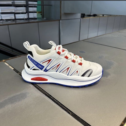 Men's Shoes Autumn Breathable Thin Mesh Shoes All-match Fashionable Casual sneaker Deodorant Running Dad Shoes Fashionable Shoes