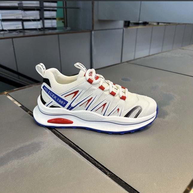 Men's Shoes Autumn Breathable Thin Mesh Shoes All-match Fashionable Casual sneaker Deodorant Running Dad Shoes Fashionable Shoes