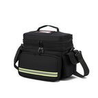 Black double layer zipper 066616