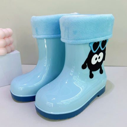 Children's rain boots wholesale boys and girls cartoon rain boots baby children's water shoes four seasons universal wear-resistant rubber shoes wholesale