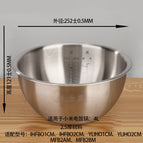 4l (height 121mm) outer diameter 252mm inner diameter 229mm
