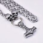 Silver pendant + silver chain / 60cm