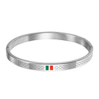 6mm steel color red green glue