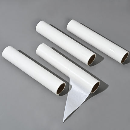 24cm sticky hair roller tearable sticky dust roll paper pet hair removal brush hair roll paper replacement core factory wholesale