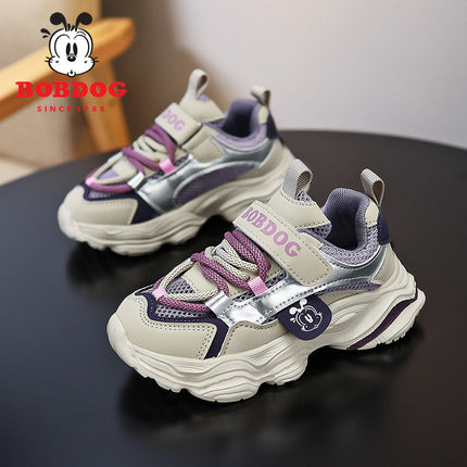 Babudou Children's Shoes for Girls 2026 Spring and Autumn New Fashion Korean Style Trendy Kids' Dad Shoes Girls' Sneakers