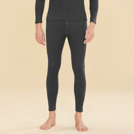 7A Anti-bacterial Acrylic Cashmere Silk Autumn Pants Men's Warm Pants Leggings Tight Cold-proof Sanding Autumn and Winter New