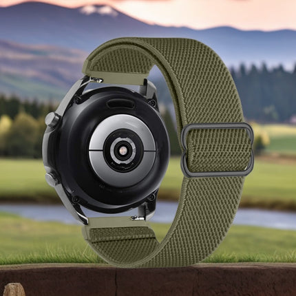 18mm20mm22mm universal watch strap elastic color matching breathable lightweight sports elastic loop strap