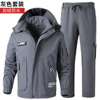 1120 waterproof fleece jacket [grey] / 165