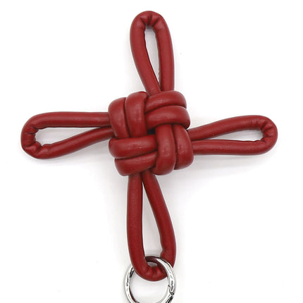 New Hand-woven Ruyi Knot Keychain Chinese Knot Car Bag Hanging Chain Accessories Keychain Hanging Ornaments
