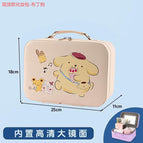 Beige--pudding dog large mirror / 25*18*11