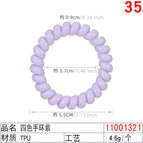 11001321#Four color bracelet purple