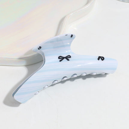 Cross-Border Fashion Sweet Flower Bow Clip Creative Little Fish Devil's Eye Shark Clip Hair Claw Hair Accessories Wholesale