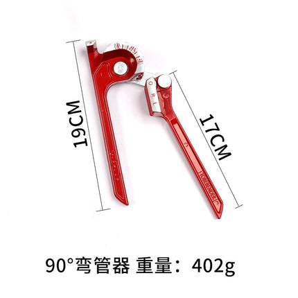Three-in-one manual pipe bender for 6mm 8mm 10mm three-slot copper pipe bender air conditioning pipe bender