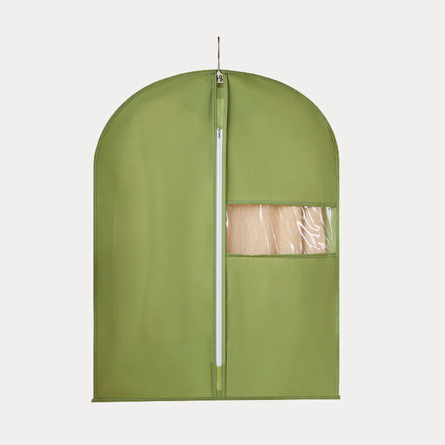Clothes Dust Cover Household Clothes Coat Non-woven Clothes Cover Storage Clothes Dust Cover Hanging Pocket Manufacturers