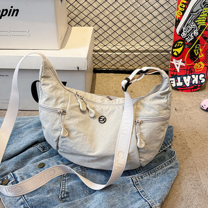 Cross-Border 2025 New Versatile Croissant Bag Crossbody Bag Large Capacity Bag Single Shoulder Armpit Bag Trendy