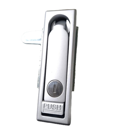 Industrial Cabinet Door Lock, Sturdy Flat Handle Lock, Zinc Alloy Door Lock, Waterproof and Beautiful Flat Lock, Cabinet Lock
