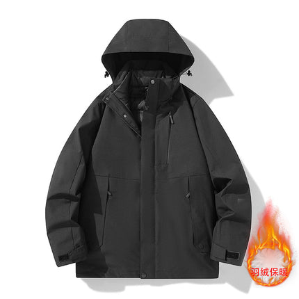 Winter Outdoor Three-In-One Jacket Women's 2025 New down Liner Outdoor Mountaineering Windproof and Waterproof Jacket