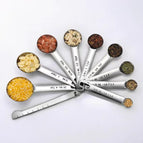 10-piece set (measuring spoon + measuring ruler)