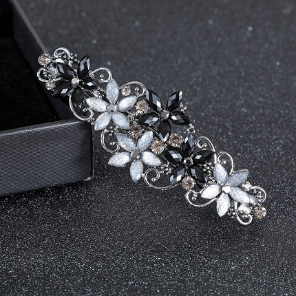 Pearl hairpin hair chuck hair clip large horizontal clip ladies headdress ponytail clip mother hair accessories wholesale