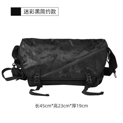 Wholesale Fashion Shoulder Bags for Men, Trendy Single-Shoulder Bags, Japanese-Style Crossbody Bags, Trendy Brand Laptop Bags, Large-Capacity Backpacks, Functional Bags for Women