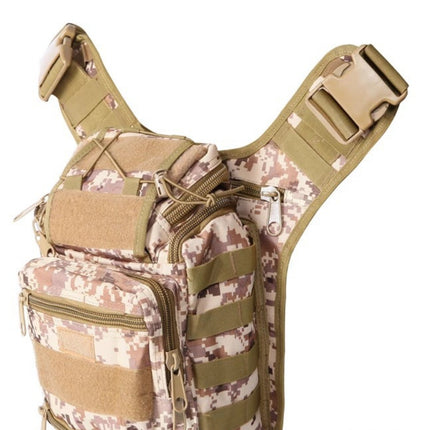 Cross-Border Plover Saddle Bag, Cross-Border Outdoor Multi-Functional Tactical Crossbody Bag, Military Fan Cycling Camera Bag, Camouflage Cycling Bag