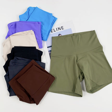 Sports Shorts Summer Yoga Pants High Waist Peach Hip Sports 3 Pants Fitness Shorts Cross-border E-commerce Explosions