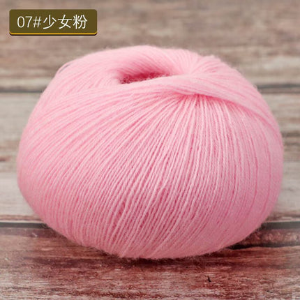 Manufacturer Wholesale 238 Wool Thread Hand-Knitted Shawl Hat Baby Wool Fluffy Wool Thread Ball 50g