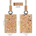 Card holder + lanyard (broken color) / 72x112mm three card slots