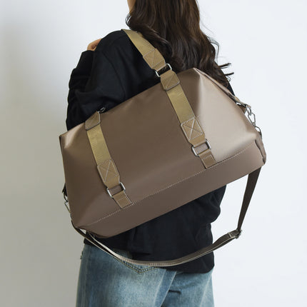 Fashionable Casual Portable Shoulder Bag with Wet and Dry Separation, Breathable Large Capacity Business Trip Travel Fitness Sports Luggage Bag Trendy