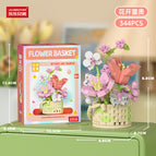 Flowers bloom and bring wealth