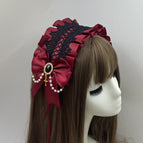 Black Lace wine red Bottom
