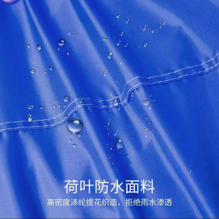 Raincoat for Electric Scooters, Single/Double Person, Enlarged and Thickened, Rainproof, Motorcycle Riding, Double Brim, Wholesale