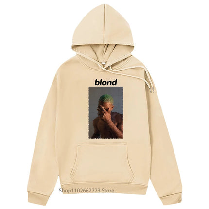 R&B Music Hoodie Frank O-Ocean Blond Sweatshirt Aesthetic Cl
